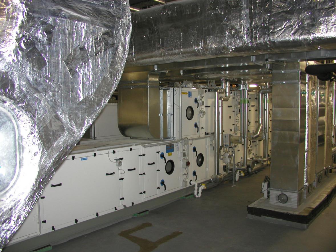 komplexes Belüftungssystem